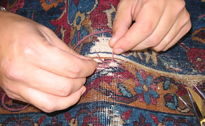 professional rug repair
